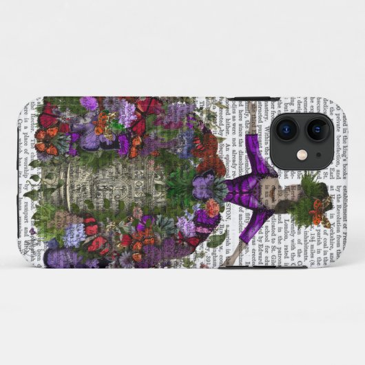 Butterfly House Queen Case-Mate iPhone Case (Achterkant (horizontaal))