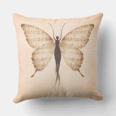 Butterfly Human Form Kussen (Achterkant)