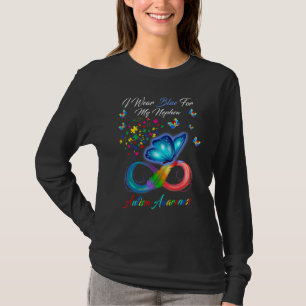 Butterfly I Draag blauw voor mijn Nephew autisme a T-shirt