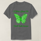 Butterfly I Draag Green for Mental Health Awarenes T-shirt (Design voorkant)