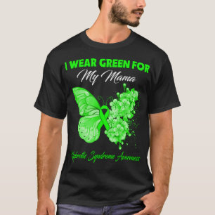 Butterfly I Draag Green voor mijn oma Nephrotic Sy T-shirt
