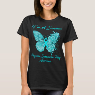 Butterfly Ik ben een Survivor Progressive Supranuc T-shirt