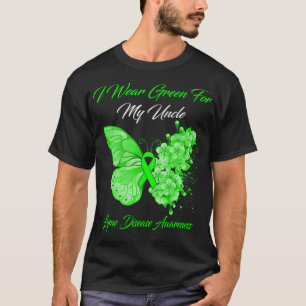 Butterfly ik Draag groen voor mijn oomlymziekte A T-shirt
