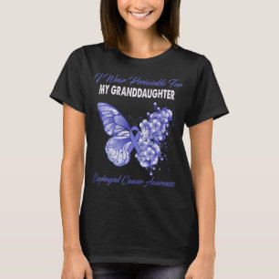 Butterfly ik Draag Periwinkle voor mijn GRANDDAUGH T-shirt