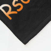 Butterfly Ik Draag Sinaasappel voor mijn broertje  Fleece Deken (Hoek)