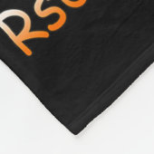 Butterfly Ik Draag Sinaasappel voor mijn Uncle RSD Fleece Deken (Hoek)