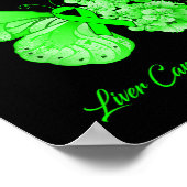 Butterfly ik heb groen Draag voor mijn vader, leve Poster (Hoek)