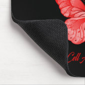 Butterfly ik heb rood Draag voor mijn mama sikkelc Muismat (Hoek)