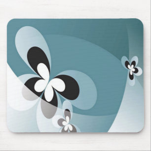 Butterfly Illustrated Mousepad Muismat