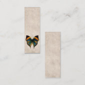  Butterfly Illustration 1800's Butterflies Mini Visitekaartje (Voorkant / Achterkant)