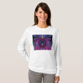 Butterfly in de Cornflowers No 3 T-shirt (Voorkant volledig)