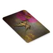 Butterfly in de tuin bedankt Magnet Magneet (Rechterzijde)