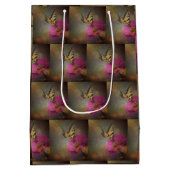 Butterfly in de tuinzak medium cadeauzakje (Achterkant)