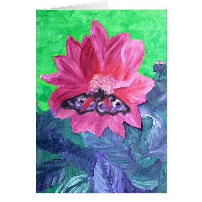 Butterfly in Emile Nolde Garden (Voorkant)