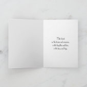 Butterfly in lelie voor sympathie kaart (Binnen)