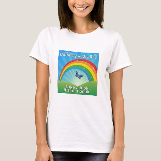 Butterfly in Sky™ T-Shirt (Voorkant)
