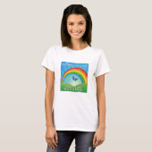 Butterfly in Sky™ T-Shirt (Voorkant volledig)