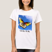 Butterfly in Sky T-Shirt (Voorkant)