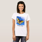 Butterfly in Sky T-Shirt (Voorkant volledig)
