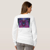 Butterfly in the Cornflowers No 3 T-shirt Terug (Achterkant volledig)