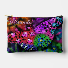 Butterfly Insect Abstracte Paarse Groen Roze Sinaa Etui