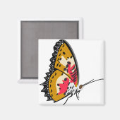Butterfly Insect Animal Magneet (Voorkant / Achterkant)