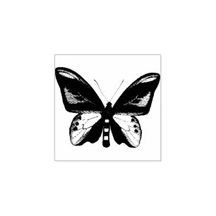 Butterfly Insect Bug Originele illustratie kunst Rubberstempel