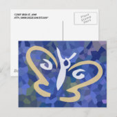 Butterfly Inside Series 1 Briefkaart (Voorkant / Achterkant)