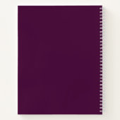 Butterfly Inspirerend Aanmoediging Quote Writer Notitieboek (Achterkant)