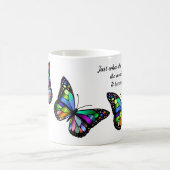 Butterfly Inspirerend Quote Koffiemok (Center)