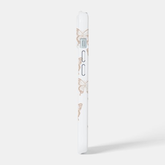Butterfly iPhone 15 Case (Linkerkant)