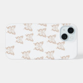 Butterfly iPhone 15 Case (Achterkant horizontaal)