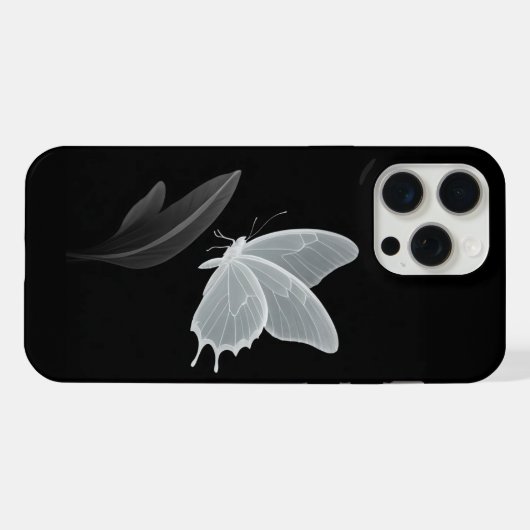 Butterfly iPhone Hoesje (Achterkant horizontaal)