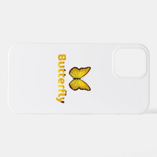 Butterfly iPhone Hoesje (Achterkant horizontaal)