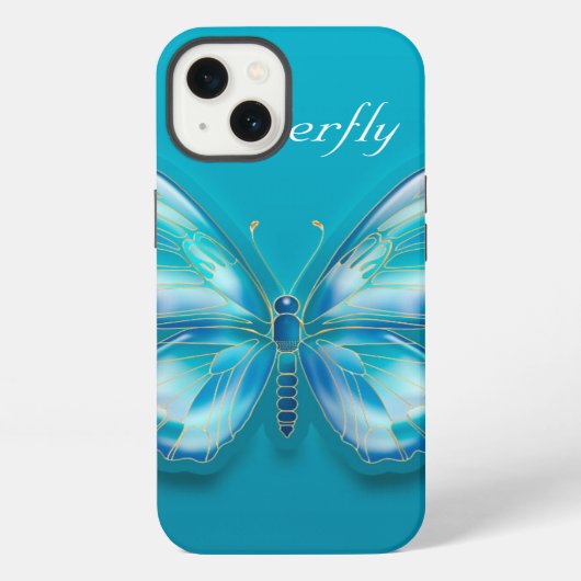 Butterfly iPhone Hoesje (Achterkant)
