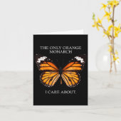 Butterfly is de enige Oranje monarch waar ik om ge Kaart (Gele Bloem)