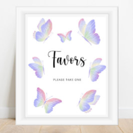 Butterfly is onderweg \ Favors Poster