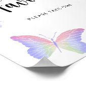 Butterfly is onderweg \ Favors Poster (Hoek)