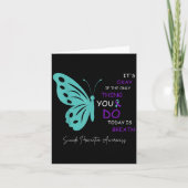 Butterfly Its Okay If The Only Thing You Do Today Kaart (Voorkant)