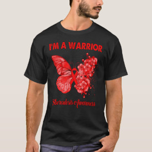 Butterfly Iu2019m A Warrior Tuberculosis Awareness T-shirt