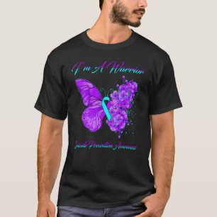 Butterfly IU2019m Een krijger zelfmoord preventie  T-shirt