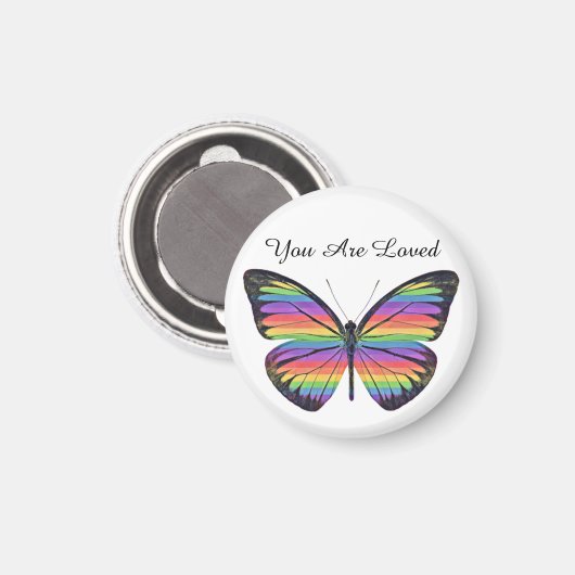 Butterfly je bent een geliefde magneet (Voorkant / Achterkant)