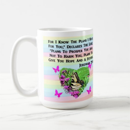  BUTTERFLY JEREMIAH 29:11 KOFFIEMOK (Links)