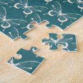 Butterfly Jigsaw Puzzle Legpuzzel (Zijkant)