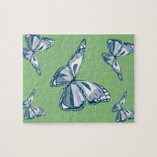 Butterfly Jigzaag Puzzle Legpuzzel (Horizontaal)