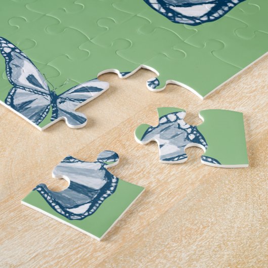 Butterfly Jigzaag Puzzle Legpuzzel (Zijkant)