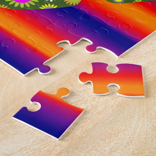 Butterfly Jigzaag Puzzle Legpuzzel (Zijkant)