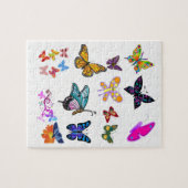 Butterfly Jigzaag Puzzle Legpuzzel (Horizontaal)