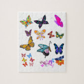 Butterfly Jigzaag Puzzle Legpuzzel (Verticaal)