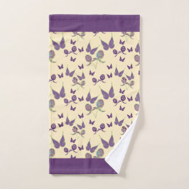 Butterfly Joy in Cream Hand Towel Handdoek